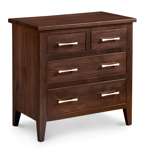 Crawford 4-Drawer Nightstand, Extra Wide