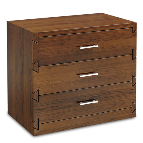 Dovetail 3-Drawer Nightstand, Extra Wide