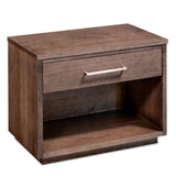 Ironwood Nightstand with Opening, Extra Wide