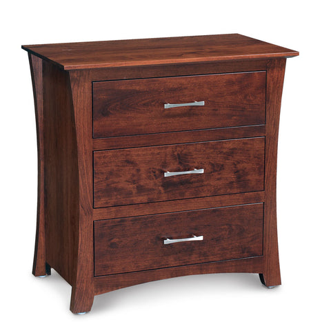 Loft Nightstand with Drawers, Extra Wide