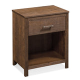 Sheffield Nightstand with Opening on Bottom